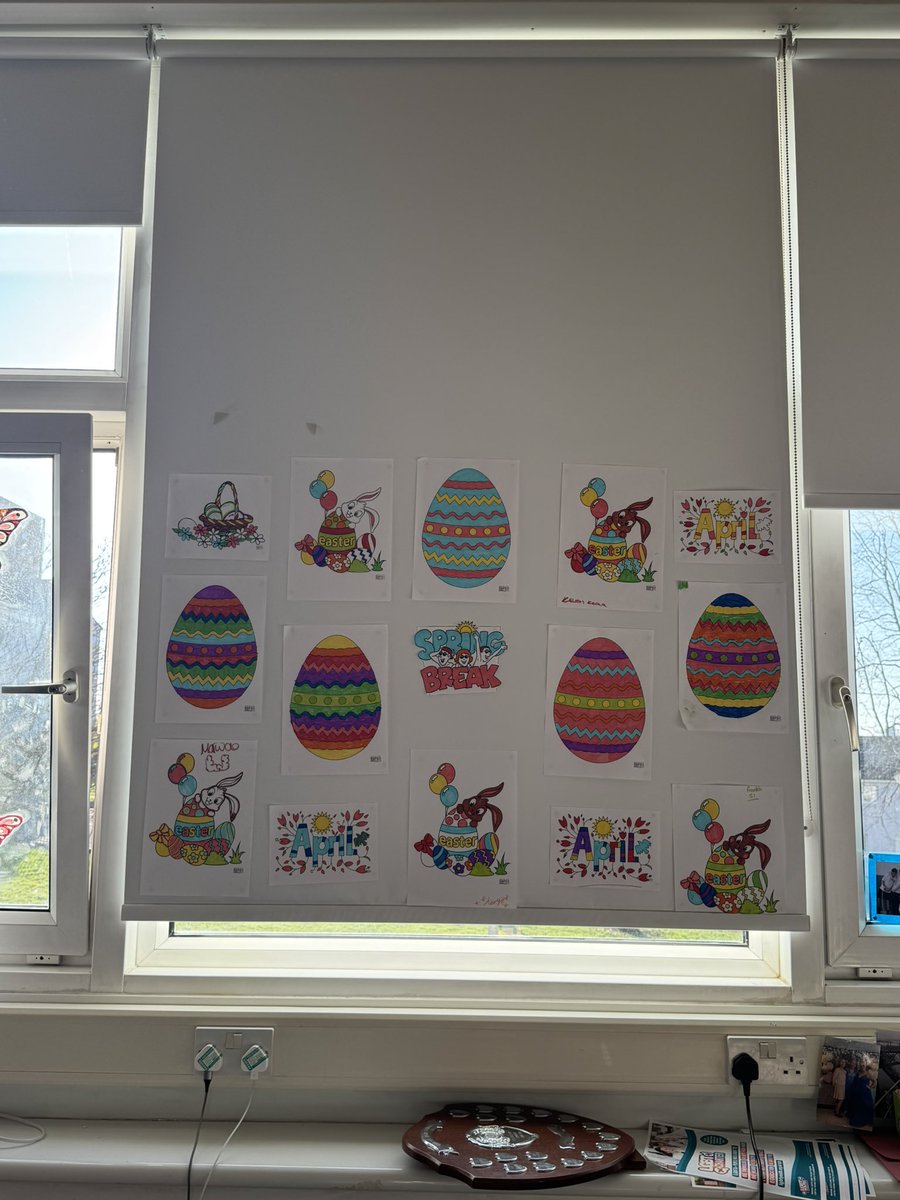 What a lovely Easter display by our S3 pupils!!!
Happy holidays everyone ☀️🐣🥚