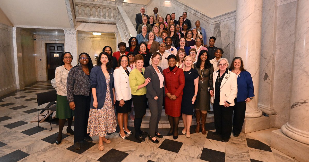 delegatebmn's tweet image. It's a pleasure to be a part of the astonishing women that make up the General Assembly. We have varied backgrounds but share one common love for Maryland.