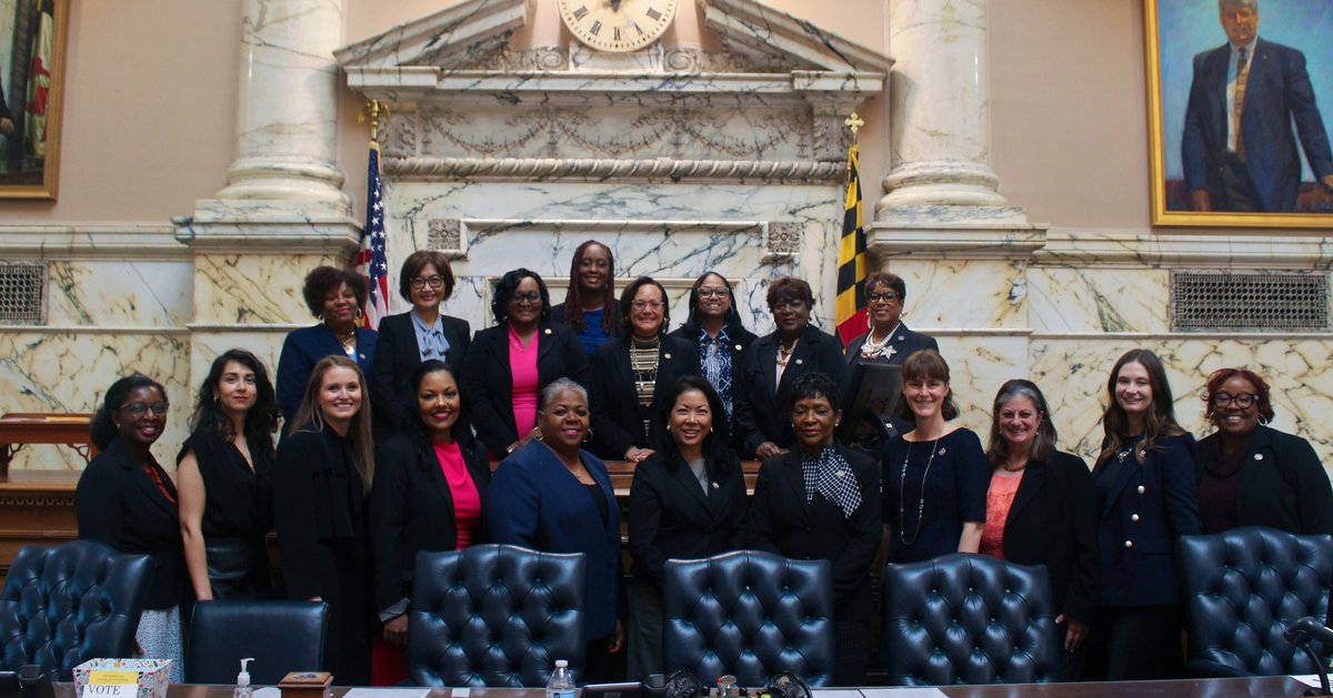 delegatebmn's tweet image. It's a pleasure to be a part of the astonishing women that make up the General Assembly. We have varied backgrounds but share one common love for Maryland.