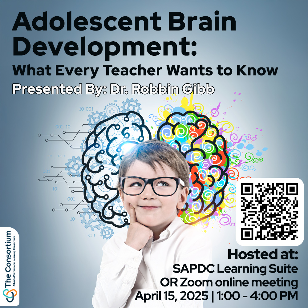 sapdc_info's tweet image. Ever wondered why teens make the choices they do? Gain valuable insights into adolescent behaviour and decision-making at this must-attend session with Dr. Robbin Gibb. Attend in person or online on April 15—register now! 💻📚 sapdc.ca/program/13749
#TeachingTeens #SAPDC #APLC