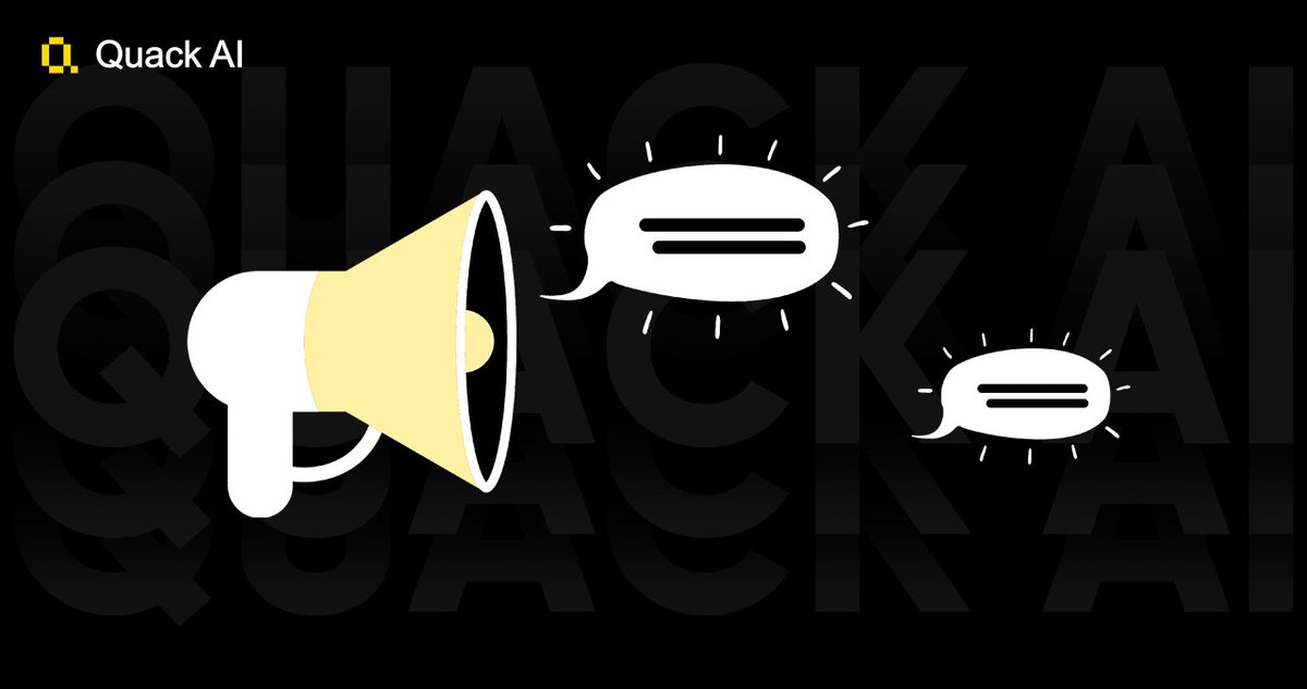 Quack AI tweet media