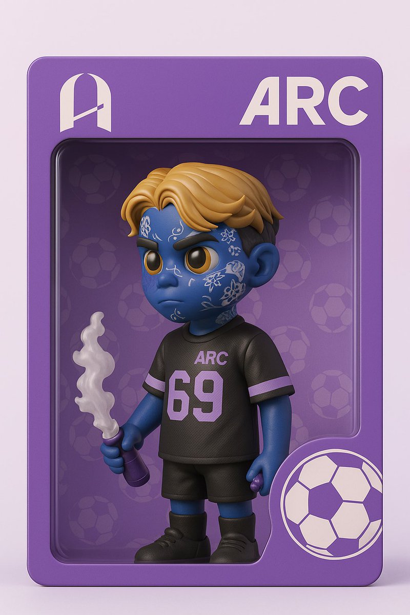 ck4kevin's tweet photo. Turning my ARC Stellar into Trading Card and 3D figurine in plastic packaging πβ½οΈπ @arcthecommunity #IntoTheARC https://t.co/0UW6LhZct1
