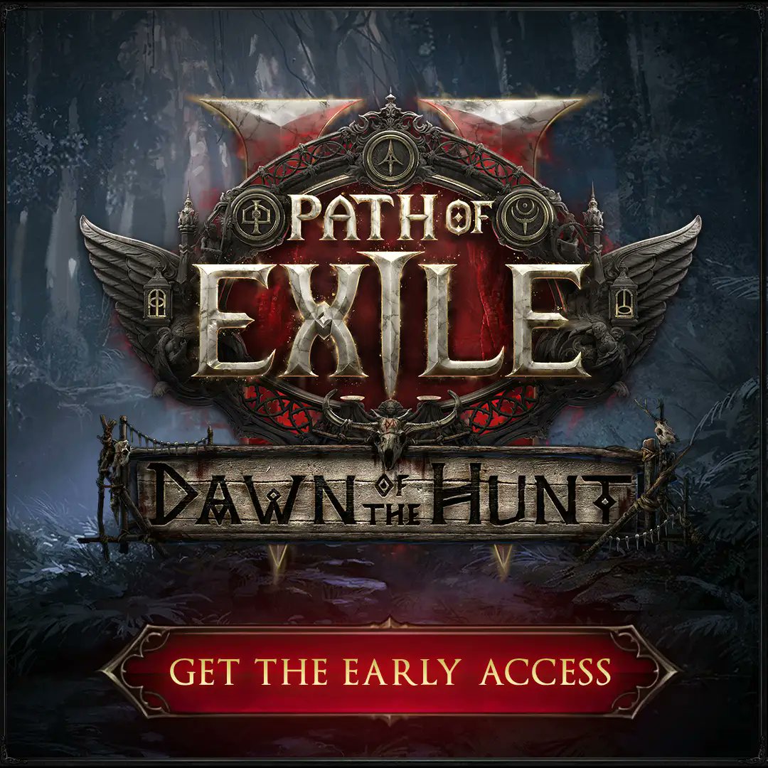 Sebastian Fors (@forsen) on Twitter photo Act 1 Expert returns tomorrow for the new <a href="/pathofexile/">Path of Exile</a> update: Dawn of the Hunt. Hardcore and new class is a given! Pre-purchase and gain early access:
bit.ly/forsen_POE2
#PathofExile2 #PoE2Huntress #sponsored Act 1 Expert returns tomorrow for the new <a href="/pathofexile/">Path of Exile</a> update: Dawn of the Hunt. Hardcore and new class is a given! Pre-purchase and gain early access:
bit.ly/forsen_POE2
#PathofExile2 #PoE2Huntress #sponsored