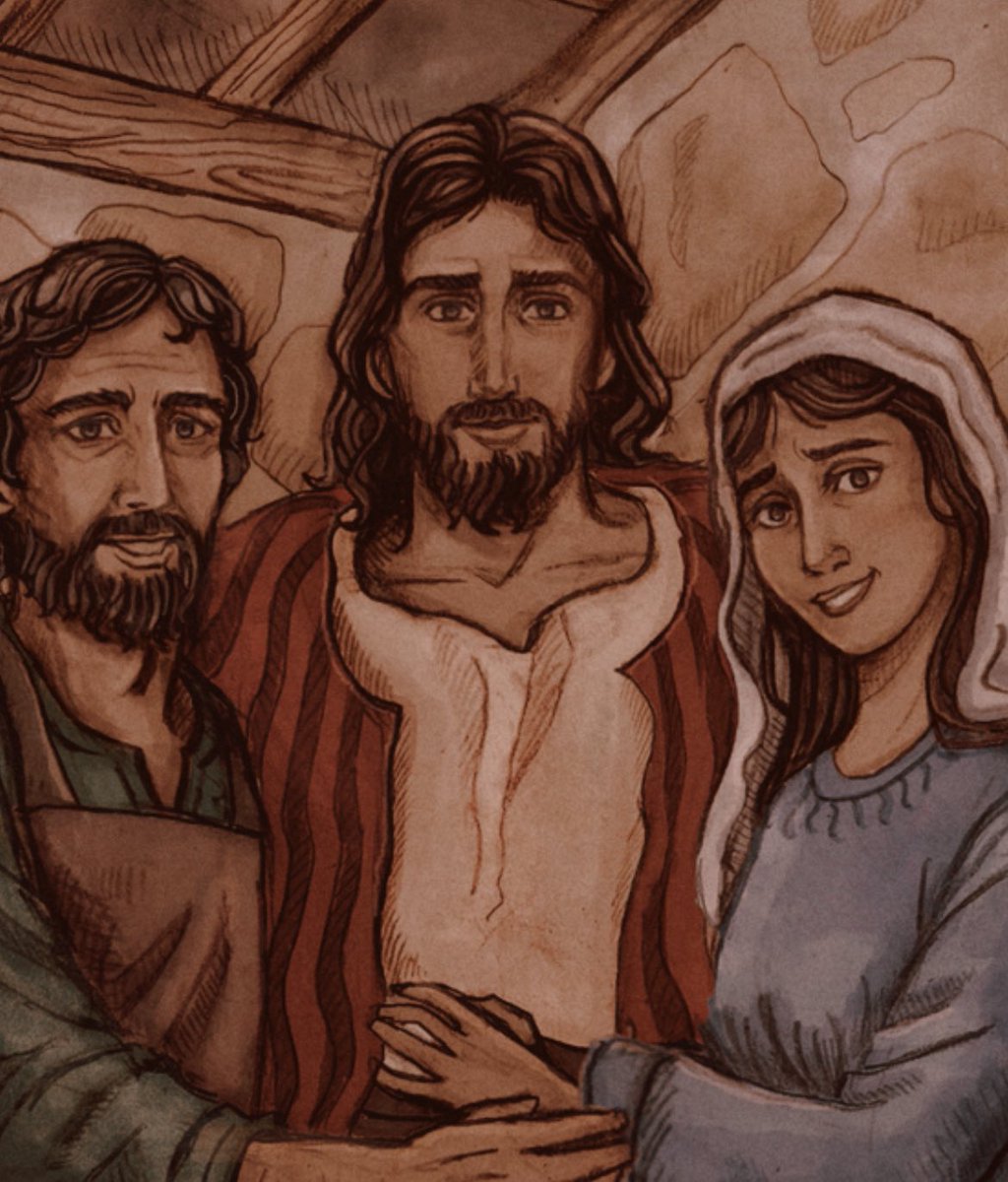 luxangelae's tweet photo. family picture time in nazareth https://t.co/315wj4aWpu