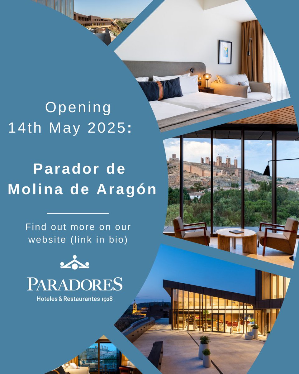 Keytel_Int's tweet image. NEW FOR 2025: Parador de Molina de Aragón
This latest addition to the Paradors network is nestled in the Aragonese and has 24 stylish and bright bedrooms as well as uninterrupted views of the neighbouring castle! Find our more on our website: bit.ly/4jb8u3o