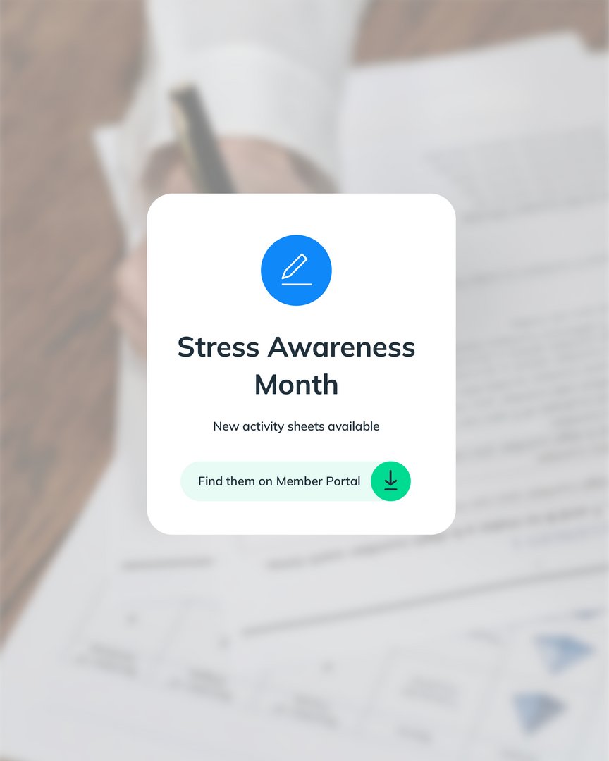 This Stress Awareness Month, we’re encouraging families to take a moment to pause together. 

You’ll now find a brand new mindfulness colouring sheet in your Member Portal, designed to help children and grown-ups unwind and reset. 💙