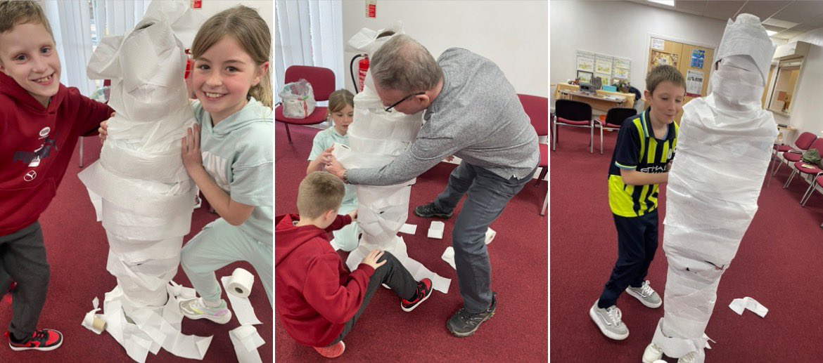 We had a fantastic time at venture this week finalising our Holy Week and playing tomb games ! Lots of fun had by all x 
St. Andrew's Over Hulton