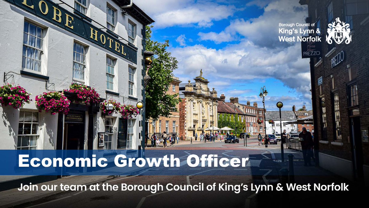 We have a new opportunity to join our Regeneration &amp; Economic Development Team to lead the development and implementation of strategies and investment planning to drive economic growth and regeneration in West Norfolk.  For full details and to apply visit jobtrain.co.uk/west-norfolk/J…