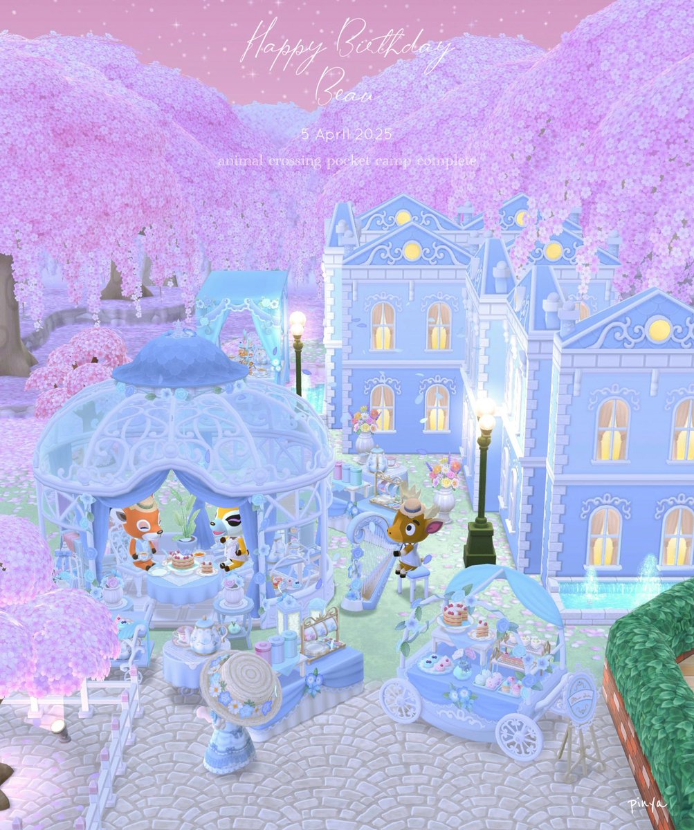 4月5日はペーターくんのお誕生日🌸

初めてのアシスタントはペーターくん🫶🏻️
何をしていてもかわいくて癒し⸝⸝⸝⸝♡
いつもありがとう

＼ ʜᴀᴘᴘʏ ʙɪʀᴛʜᴅᴀʏ ／ 

#ポケ森コンプリート
#ポケ森レイアウト