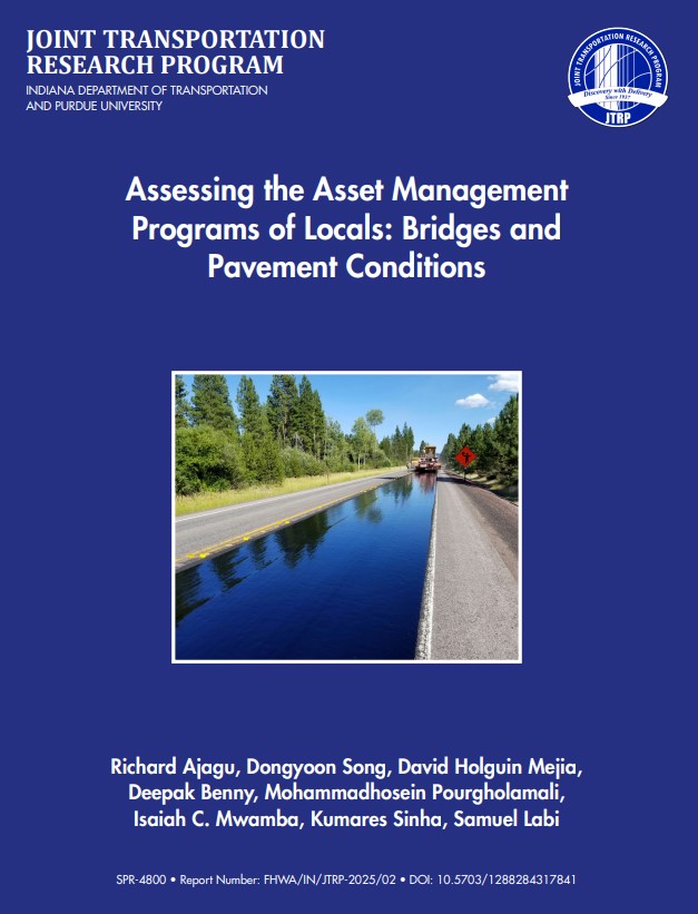 JTRP1937's tweet image. Check out this recent publication!
Assessing the Asset Management Programs of Locals: Bridges and Pavement Conditions
doi.org/10.5703/128828…
