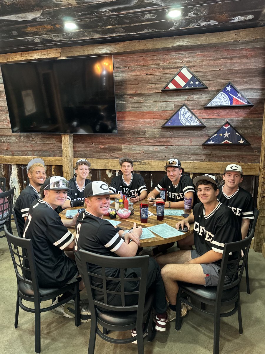 coffee_baseball's tweet photo. The Coffee Trojans had a great trip to Atlanta going 3-1 for the week. Coffee saw a LHP from Lincoln-Way East, Illinois that topped out at 102mph. Gavin McElroy threw a 1 hit shutout  and Mike Strickland threw a no-hitter in game 3. The entire team played great baseball all week! https://t.co/o9oL09K6DC