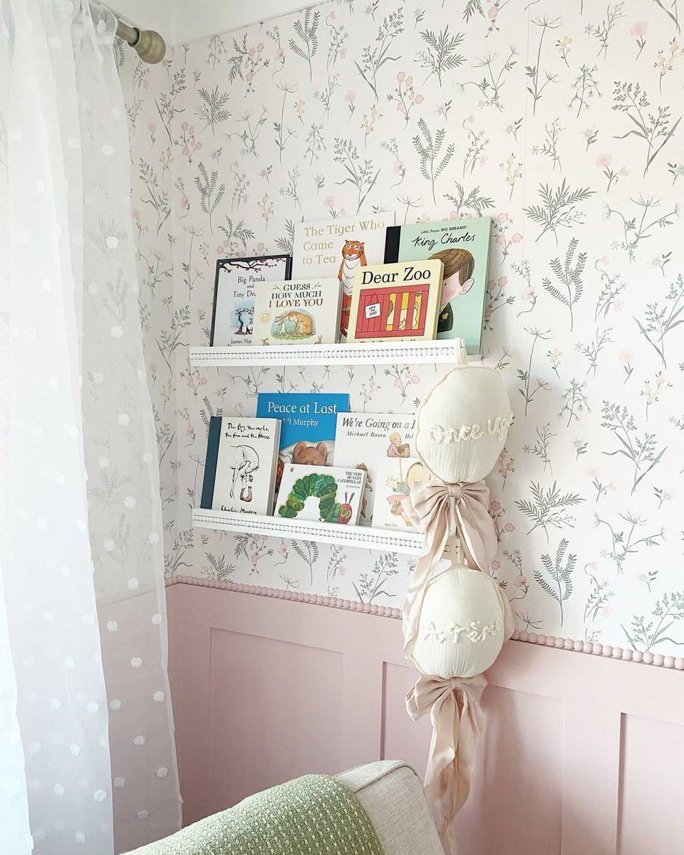 ElijahElliotte's tweet photo. Once upon a nursery… 🌸
Delicate florals, soft pink tones, and heirloom touches come together to create a fairytale space for your little love. From the storybook shelf to the elegant changing station—every detail is designed to feel magical. ✨ https://t.co/1mkpvYIy2O