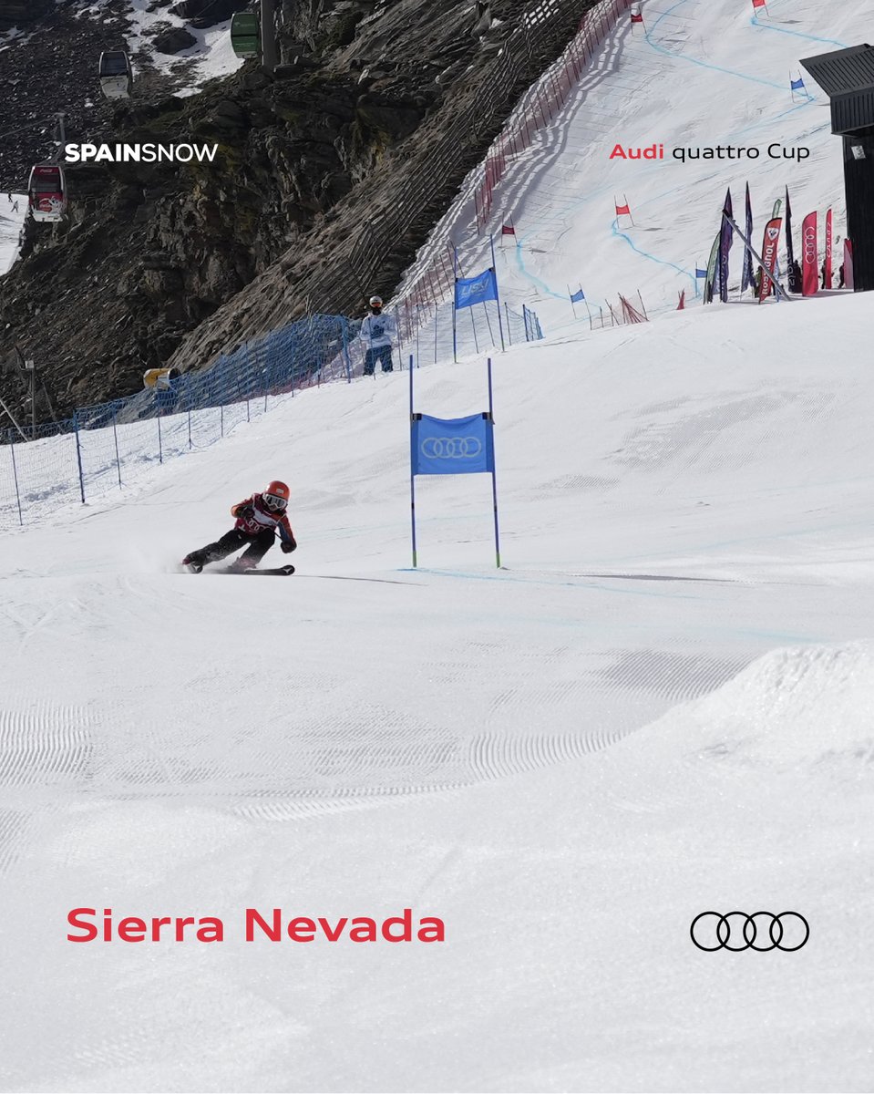 AudiquattroCup's tweet photo. ❄️ Miramos atrás para revivir los momentos más emocionantes que nos ha regalado @websierranevada en años anteriores. Este fin de semana volvemos para cerrar la temporada de #AudiquattroCup. ¡Te esperamos! 🎿

#ThisIsAudi #SpainSnow @audispain https://t.co/CxAoeGfsOG