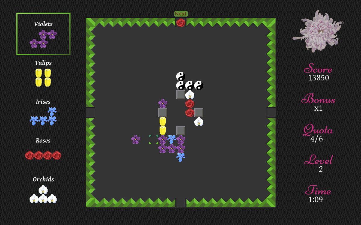 Chrysanthemum has a dark mode! 
#indiedev #IndieGameDev