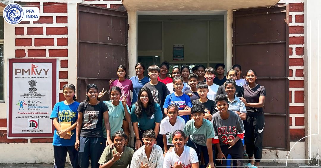 Workshop with #IWL team <a href="/NitaFootball/">NITA Football Academy</a> Academy in Odisha . #IWL #IndianFootball