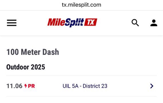 New 100m PR 11.06 FAT at 210lbs !!