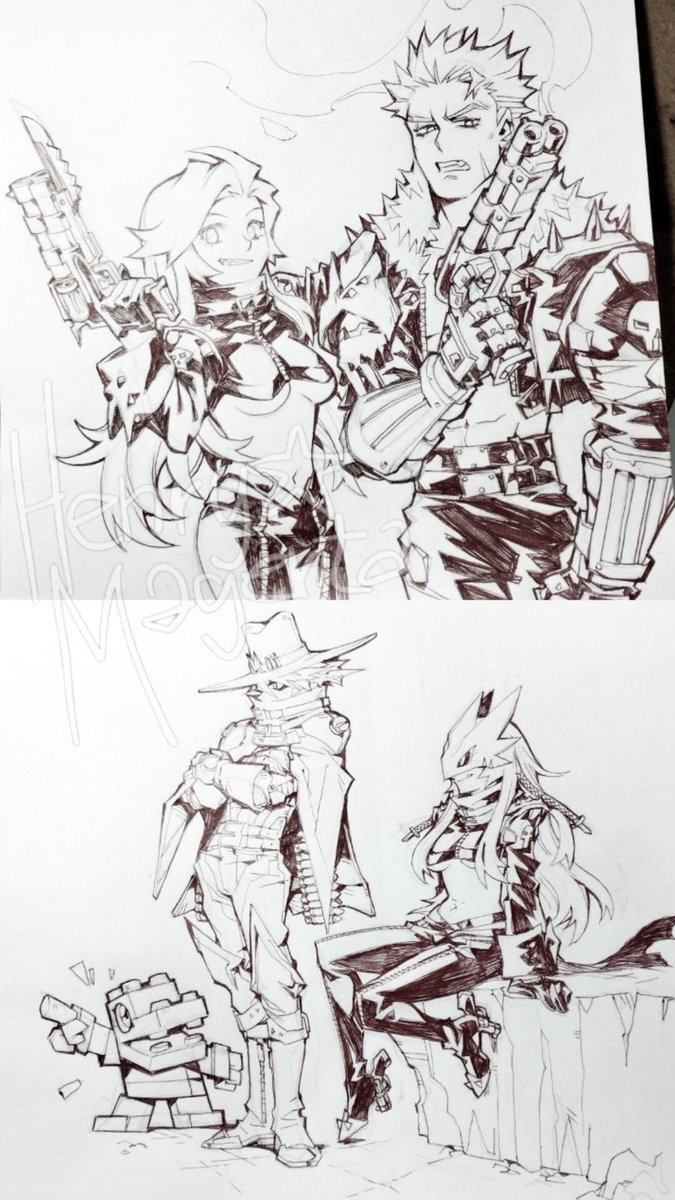 I may or may not be planning a digimon fancomic of some sort...  🤠