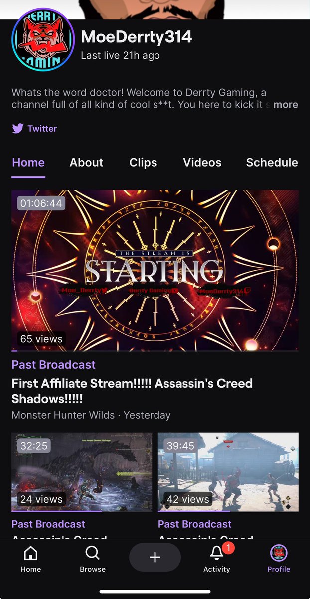 Yall tap in at 4pm today for the stream!!!! We gotta keep it goin yall……We might even raffle sumn off on the stream too👀👀👀👀

 twitch.tv/moederrty314