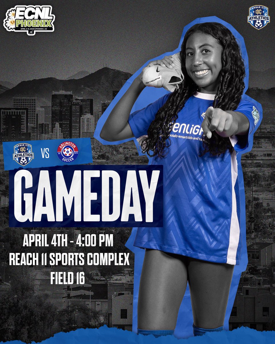 KC Athletics Academy Elite 09 ECNL (@kcaecnl2009) on Twitter photo 🌵 𝑬𝑪𝑵𝑳 𝑷𝑯𝑿 𝑮𝒂𝒎𝒆 𝑫𝒂𝒚☀️
Looking forward to seeing you all on the sidelines this afternoon‼️
<a href="/MarcusKelcher/">Marcus Kelcher</a> <a href="/ImYouthSoccer/">ECNL/GA/Recruiting/College Soccer</a> <a href="/ImCollegeSoccer/">College Soccer Truth ™</a> <a href="/TopDrawerSoccer/">TopDrawerSoccer</a> <a href="/PrepSoccer/">Prep Soccer ⚽️</a> <a href="/TheSoccerWire/">SoccerWire</a> <a href="/AthleticsKC/">KC Athletics Soccer Club</a> <a href="/ECNLgirls/">ECNL Girls</a> 🌵 𝑬𝑪𝑵𝑳 𝑷𝑯𝑿 𝑮𝒂𝒎𝒆 𝑫𝒂𝒚☀️
Looking forward to seeing you all on the sidelines this afternoon‼️
<a href="/MarcusKelcher/">Marcus Kelcher</a> <a href="/ImYouthSoccer/">ECNL/GA/Recruiting/College Soccer</a> <a href="/ImCollegeSoccer/">College Soccer Truth ™</a> <a href="/TopDrawerSoccer/">TopDrawerSoccer</a> <a href="/PrepSoccer/">Prep Soccer ⚽️</a> <a href="/TheSoccerWire/">SoccerWire</a> <a href="/AthleticsKC/">KC Athletics Soccer Club</a> <a href="/ECNLgirls/">ECNL Girls</a>