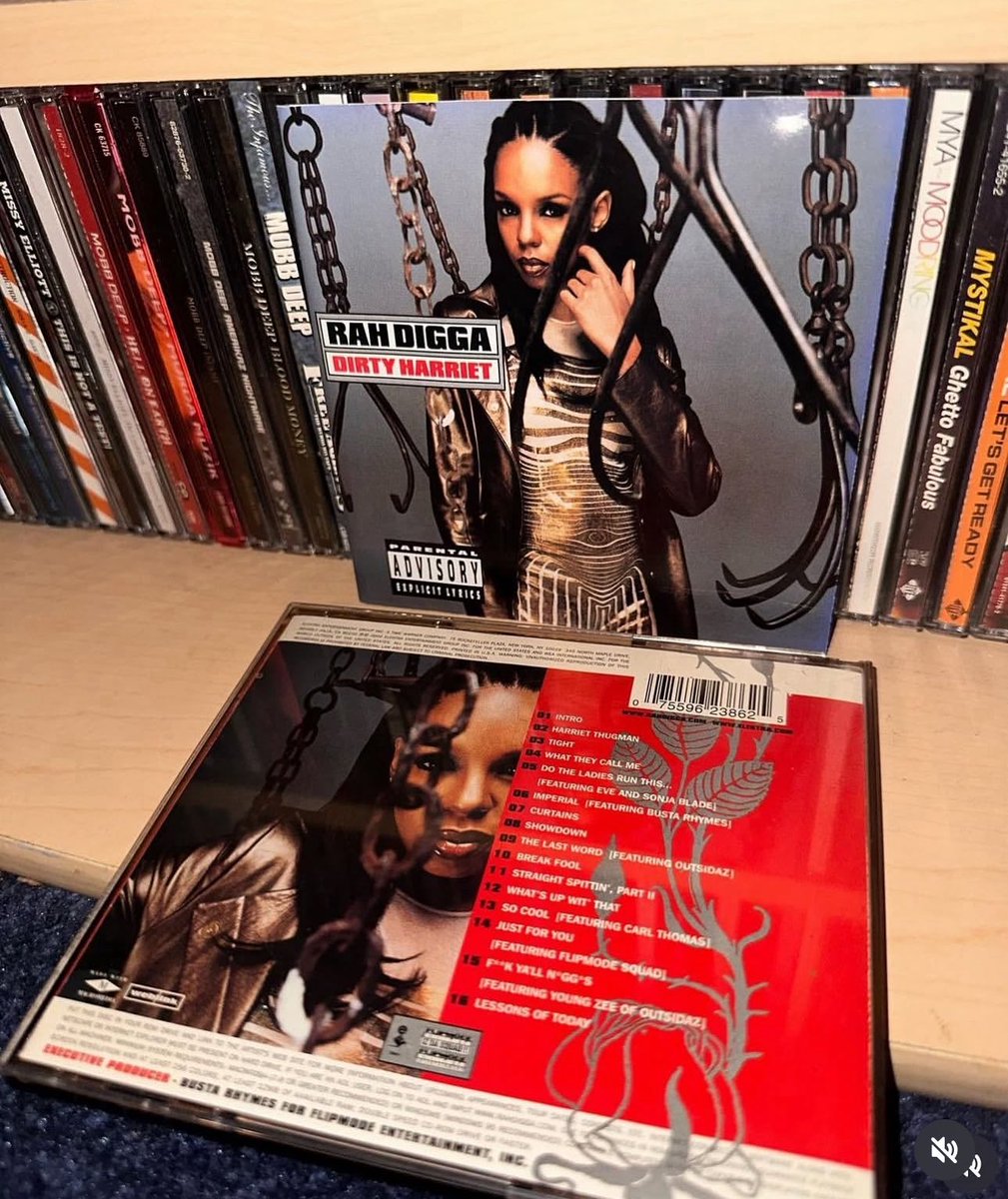 25 years ago  <a href="/therealrahdigga/">Rah Digga</a> released her debut album Dirty Harriet