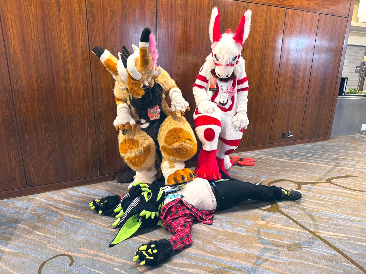 RylothTV ๐ CFz (@ryloth1138) on Twitter photo The dragons are coming, and they brought their paws ๐พ Happy Fursuit Friday!
Ft. <a href="/KookieeTheDerg/">๐ช๐๐ธ๐ธ๐ด๐ฒ๐ฎ๐ฎ ๐ช</a> <a href="/MapleTheDerg/">Canadian Maple ๐ Camp Feral</a> The dragons are coming, and they brought their paws ๐พ Happy Fursuit Friday!
Ft. <a href="/KookieeTheDerg/">๐ช๐๐ธ๐ธ๐ด๐ฒ๐ฎ๐ฎ ๐ช</a> <a href="/MapleTheDerg/">Canadian Maple ๐ Camp Feral</a>
