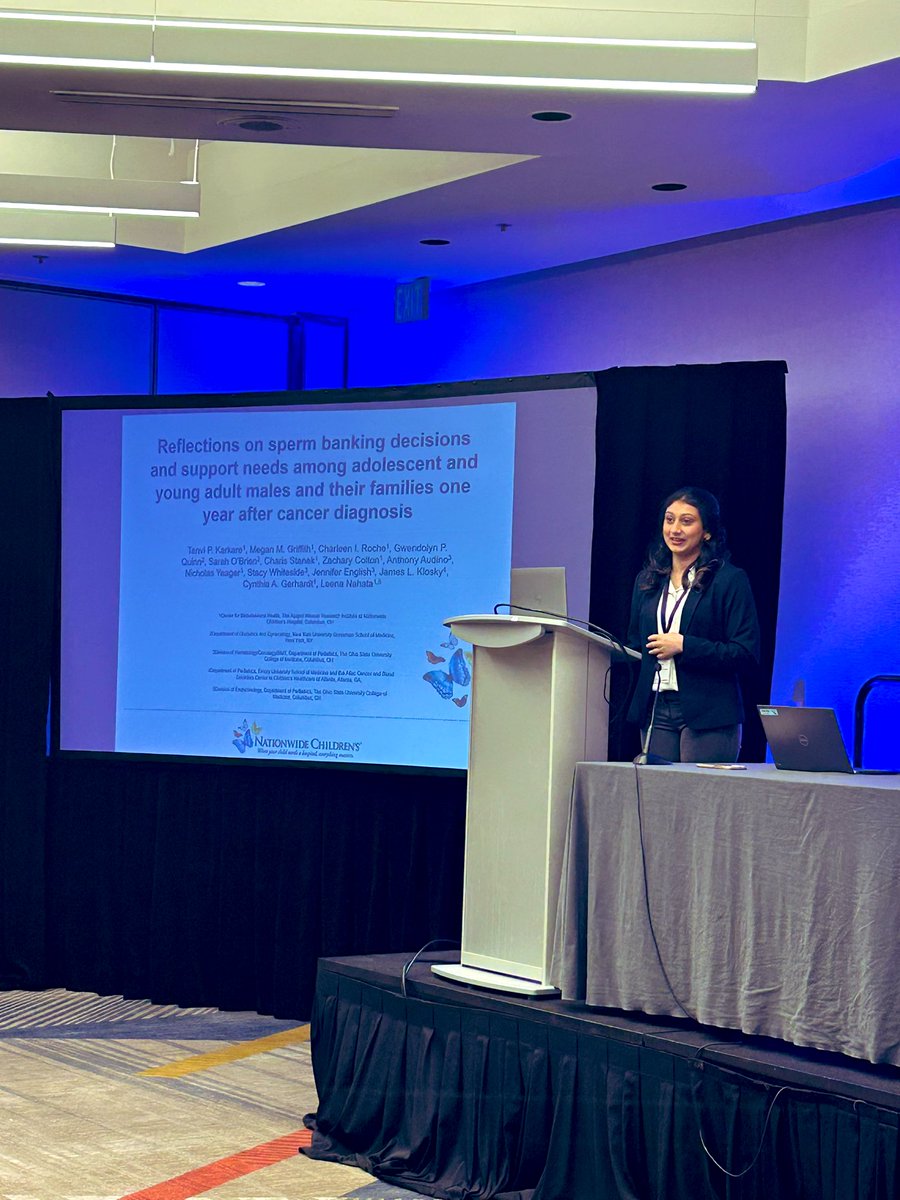 We are so pleased to announce to this year’s “Dr. Victoria Willard Outstanding Poster Award”winners! 🥳

✨Mary Rose Yockel

✨Kishan Desai

✨Tanvi Karkare 

Congrats to each of you on such incredible and impactful work!
