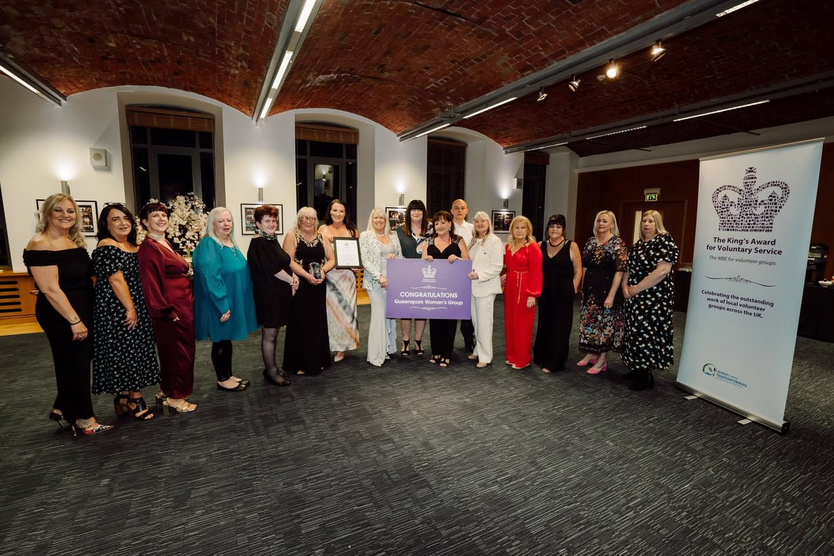 🎉 King’s Award Success for Queenspark Women’s Group 🎉  

Queenspark Women’s Group has been awarded the prestigious King’s Award for Voluntary Service, the highest honour for voluntary groups in the UK!   

As the final organisation in the Borough to receive this recognition