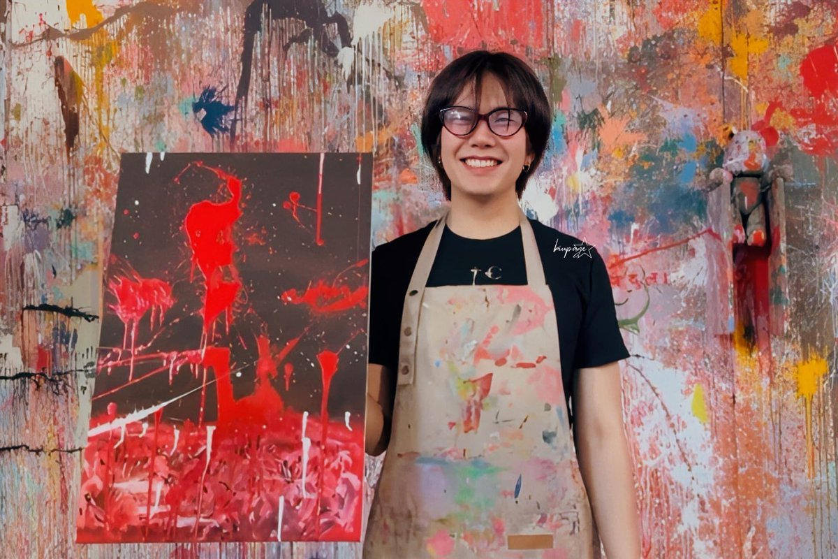 biupage's tweet image. 🖌️🎨 ✧˚ ༘ ⋆。˚👩🏻🎨 💙
#BUILDARTATTACK
#BuildJakapan #Beyourluve @JakeB4rever