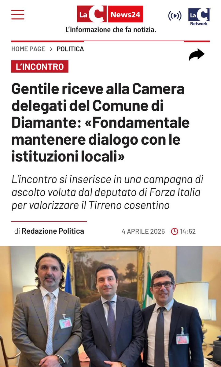 Vorrei dire ad #AndreaGentile che la campagna elettorale si è fatta e si è conclusa a settembre 2022. Dove stava a quel tempo? E dove è stato in tutti questi anni prima di avere la poltrona per diritto di famiglia?