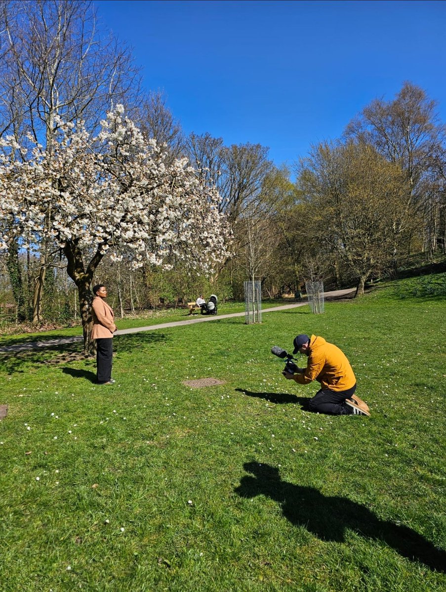 They wanted me to take them to my favourite place in Oldham and i took them to the beautiful Chadderton Park!
Representing Oldham, filming for Greater Manchester Combined Authority. what it’s like to live in Greater Manchester. "What it means to live in Oldham."