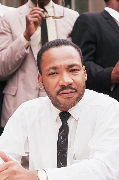 BerniceKing's tweet photo. It wasn’t that long ago. 

On the 57th anniversary of the day he was assassinated…here are some in-color photos of my father. 🖤

#MLK #KingsLastDay #thankyouMLK https://t.co/34OvJVyHfY