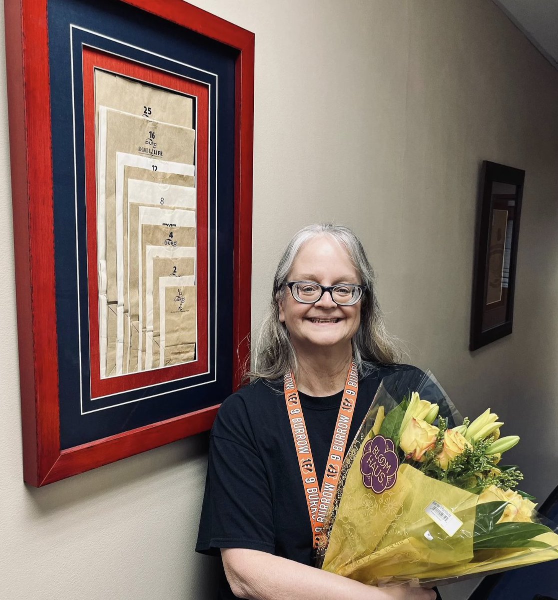 Novolex (@novolex) on Twitter photo Congratulations Barb Urban on 34 Years!
Barb is the HR Coordinator in our Duro facility in Florence, KY.  She is always ready with a smile, a little football chat, and to support in any way she can! #novolexcares Congratulations Barb Urban on 34 Years!
Barb is the HR Coordinator in our Duro facility in Florence, KY.  She is always ready with a smile, a little football chat, and to support in any way she can! #novolexcares