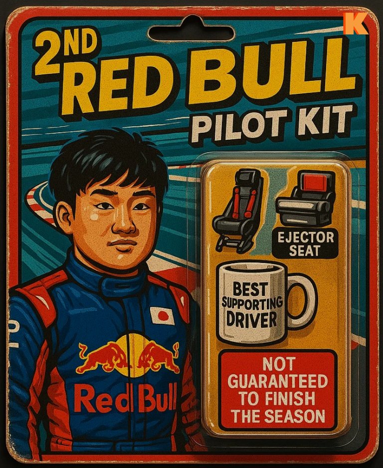 Chez Red Bull, il y a Max Verstappen et les autres. On souhaite bon courage à Tsunoda ! 

#F1 #KopaClub