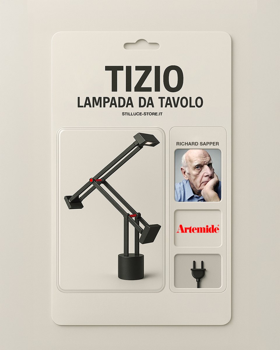 stillucestore's tweet image. Nessun cavo a vista, bracci che conducono corrente.
Kubrick la usava nel suo studio, il MoMA l'ha resa eterna. Oggi è tua con lo sconto extra su NEXT 👈
stilluce-store.it/?s=TIZIO&amp;amp;post_…
#StilluceStore #Artemide_Lighting #GreenLiving #DesignSostenibile #Sostenibilità #RisparmioEnergetico