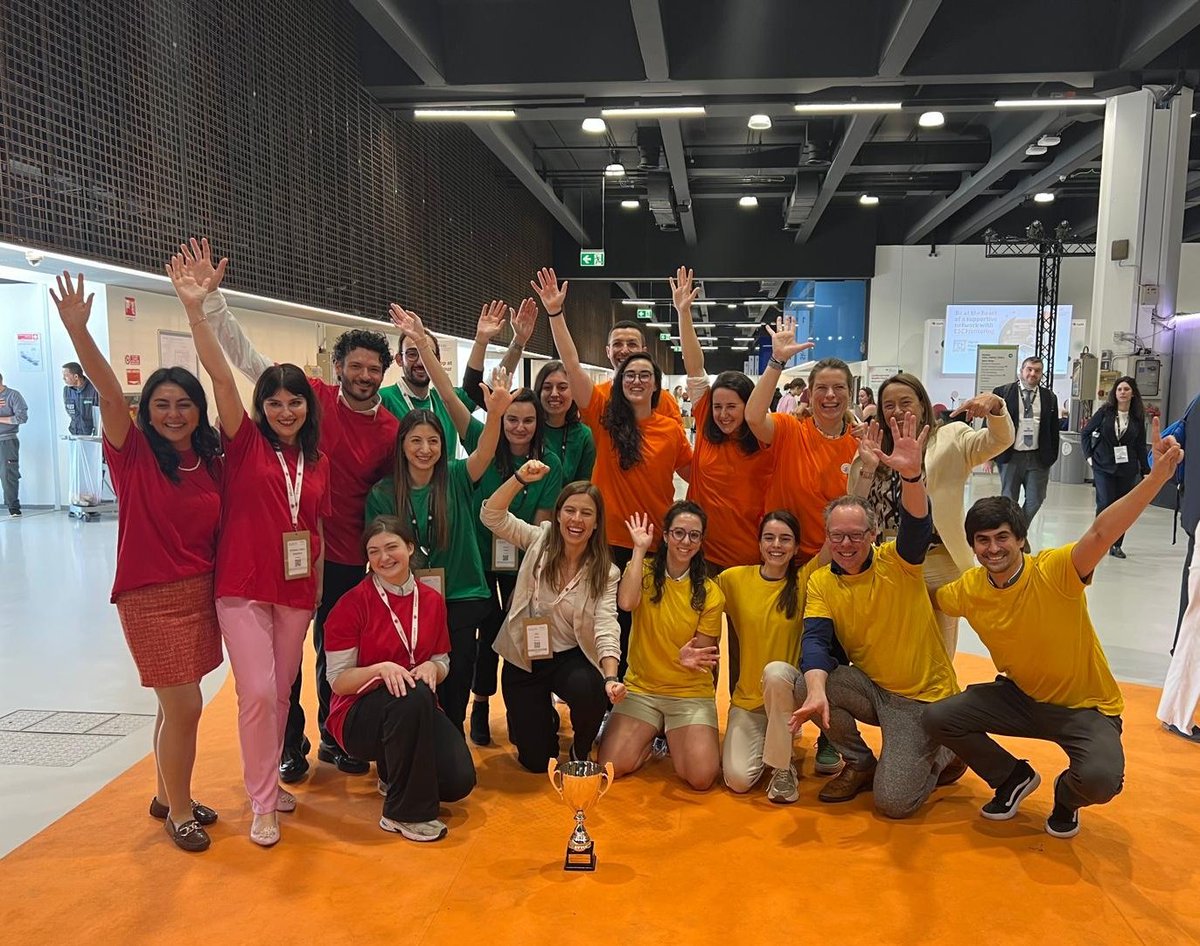 The Body &amp; Mind challenge was once again a success! 🤸🏻‍♀️🏆 Congratulations to all the participants 🎯 Your energy is contagious ⚡#ESCPrev2025
<a href="/escardio/">European Society of Cardiology</a>