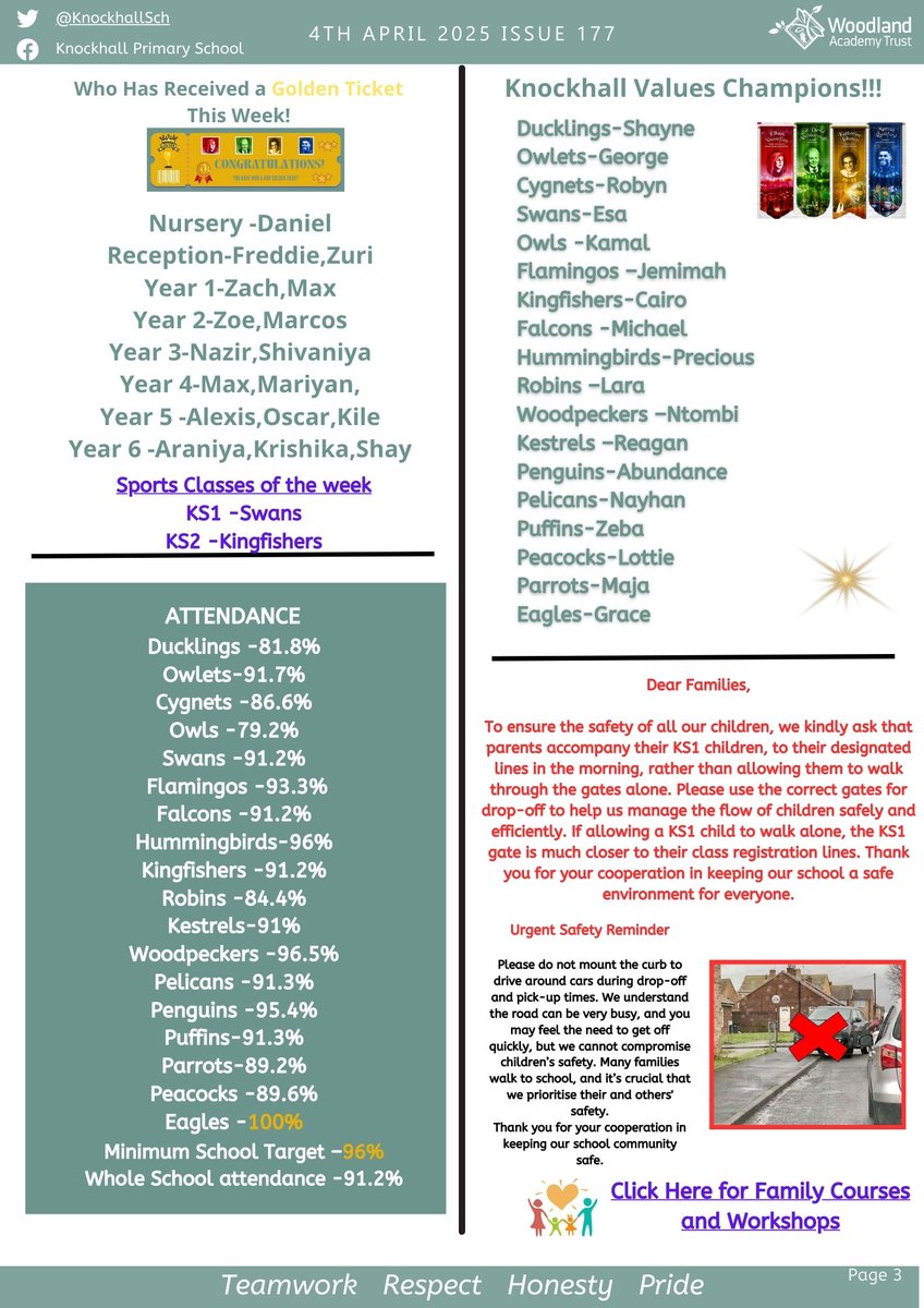 See below the last Newsletter of the term! Have a wonderful Half Term🐣