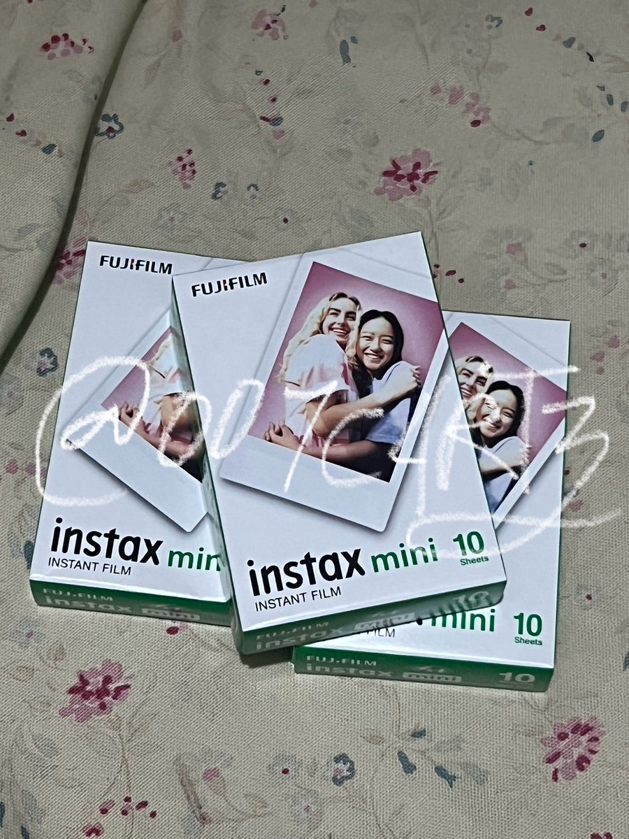 007C4RTZ's tweet photo. ✷ ꒰ wts lfb instax mini film ph ꒱
... 10's with box for ₱410 !
𓂋 MOP : Gcash 
𓂋 MOD : LBC (if you can book other courier options, gew!)

🏷️ tags giveaway wtt lft wtb lfs kpop ppop treasure bts exo seventeen nct stray kidz ateez enhypen bini blackpink twice aespa ive itzy https://t.co/NxL8gI3Z9g