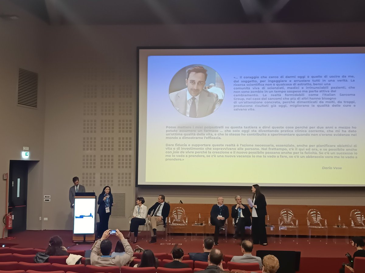 Italian Sarcoma Group (@itasarcomagroup) on Twitter photo Emozione e riconoscimenti a #ISG2025 con la consegna dei premi “Dario Vese” e “L’Onda di Gian Giacomo” al Dr.<a href="/alegronchi/">Alessandro Gronchi</a> al Dr. Roberto Luksch resi possibili grazie al prezioso supporto di Allianz Bank. 🎖️
#SarcomaResearch #ISG Emozione e riconoscimenti a #ISG2025 con la consegna dei premi “Dario Vese” e “L’Onda di Gian Giacomo” al Dr.<a href="/alegronchi/">Alessandro Gronchi</a> al Dr. Roberto Luksch resi possibili grazie al prezioso supporto di Allianz Bank. 🎖️
#SarcomaResearch #ISG