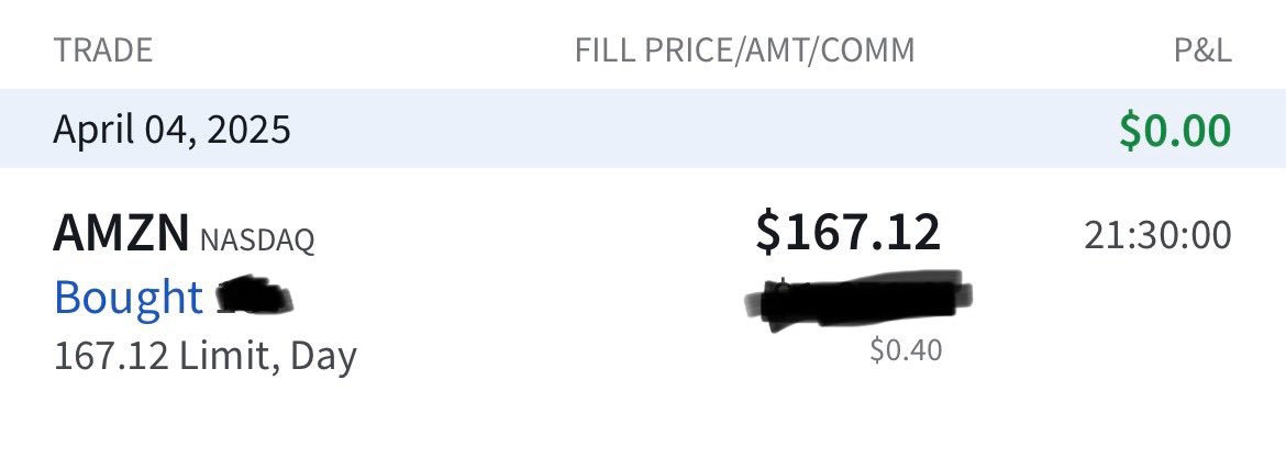 Couldn’t help picking up some $AMZN at these levels. 

>25% undervalued from its fair value of $230.

What’s not to like?