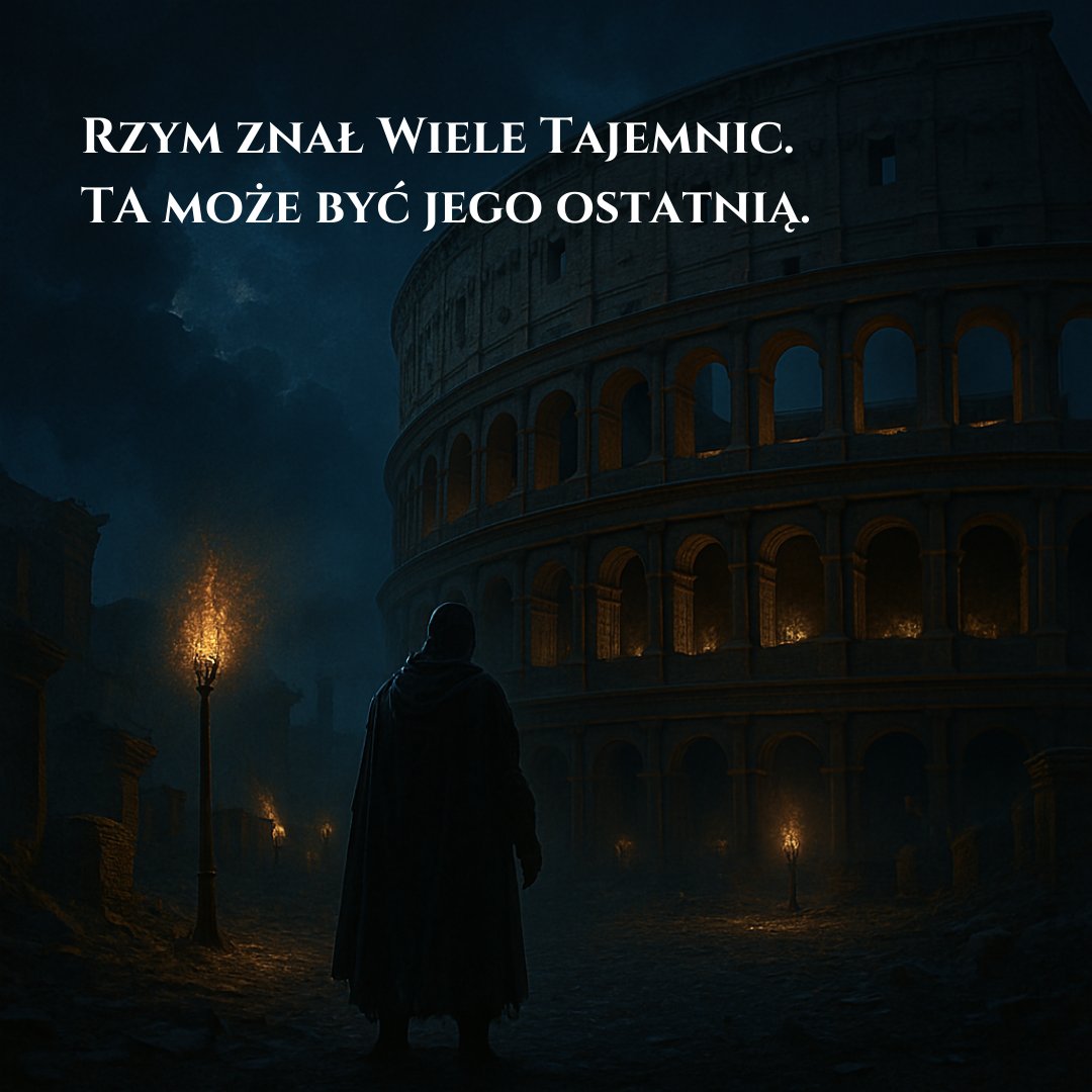 XBookMania's tweet photo. „W mroku Rzymu czai się coś więcej niż cienie…”

Marek Wipsaniusz Agryppa wie, że strach to nie wszystko.

🕯 Czy odważyłbyś się zejść z nim do podziemi Koloseum?

#CieńKoloseum #RetroKryminał #BookMania https://t.co/TGR5Ypf3DF