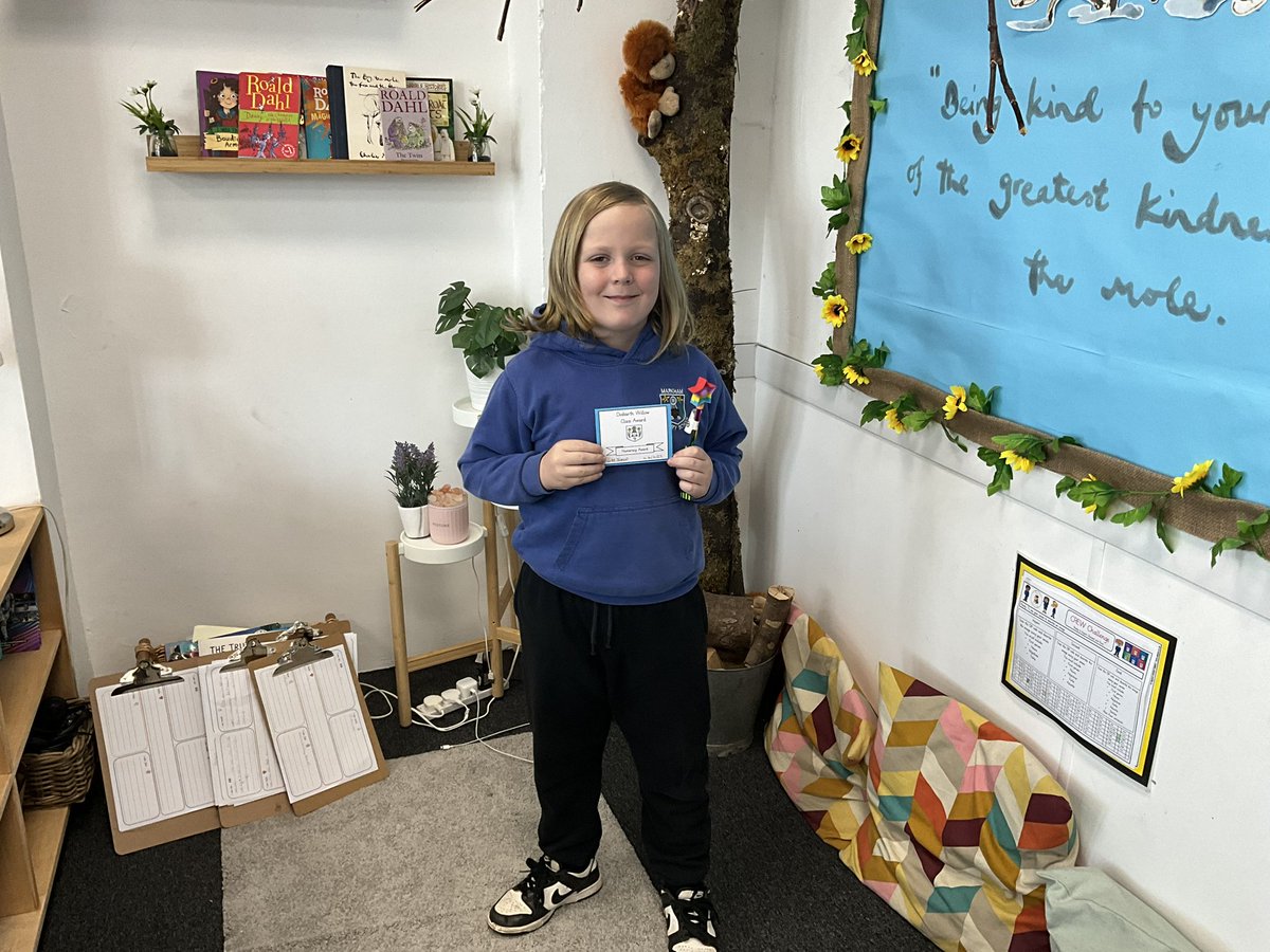 A massive da iawn to my literacy &amp; numeracy award and table of the week winners! What a week we’ve had!