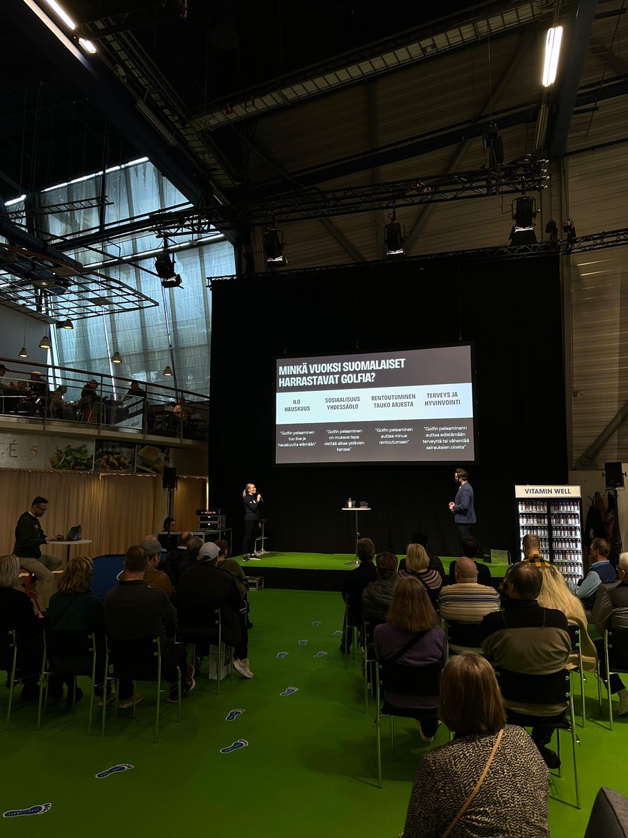 Great time last week at the Golf Expo 💚⛳️Grateful to be a keynote speaker for the second year in a row on the Golf &amp; Health. “What good does golf do for your health?” Spoiler—quite a lot! Loved sharing science-based insights and tips.+ 53,000 visitors- thanks to everyone ☺️🙏🏻