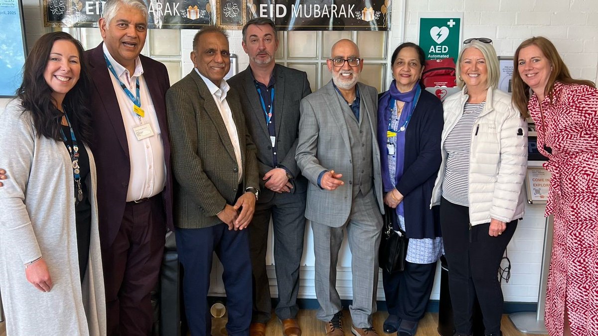 A wonderful afternoon with colleagues old and new celebrating EID