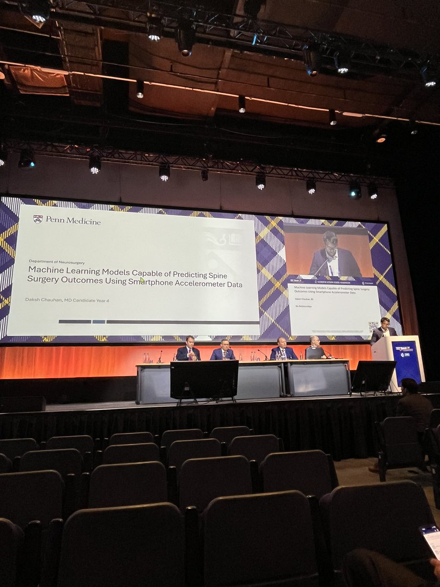 John D. Arena, MD (@johndarenamd) on Twitter photo Great experience learning about the latest developments in spinal deformity surgery at <a href="/SRS_org/">Scoliosis Research Society</a> #SRSIMAST25. Emerging AI-driven approaches demonstrate considerable promise in optimizing patient outcomes
<a href="/PennNSG/">Penn Neurosurgery</a> <a href="/jwyoonspine/">Jang Won Yoon MD MS FAANS</a> <a href="/JohnHShinMD/">John H. Shin MD, MBA</a> <a href="/marceldagli/">Mert Marcel Dagli, MD</a> <a href="/dakshc99/">Daksh Chauhan</a> Great experience learning about the latest developments in spinal deformity surgery at <a href="/SRS_org/">Scoliosis Research Society</a> #SRSIMAST25. Emerging AI-driven approaches demonstrate considerable promise in optimizing patient outcomes
<a href="/PennNSG/">Penn Neurosurgery</a> <a href="/jwyoonspine/">Jang Won Yoon MD MS FAANS</a> <a href="/JohnHShinMD/">John H. Shin MD, MBA</a> <a href="/marceldagli/">Mert Marcel Dagli, MD</a> <a href="/dakshc99/">Daksh Chauhan</a>