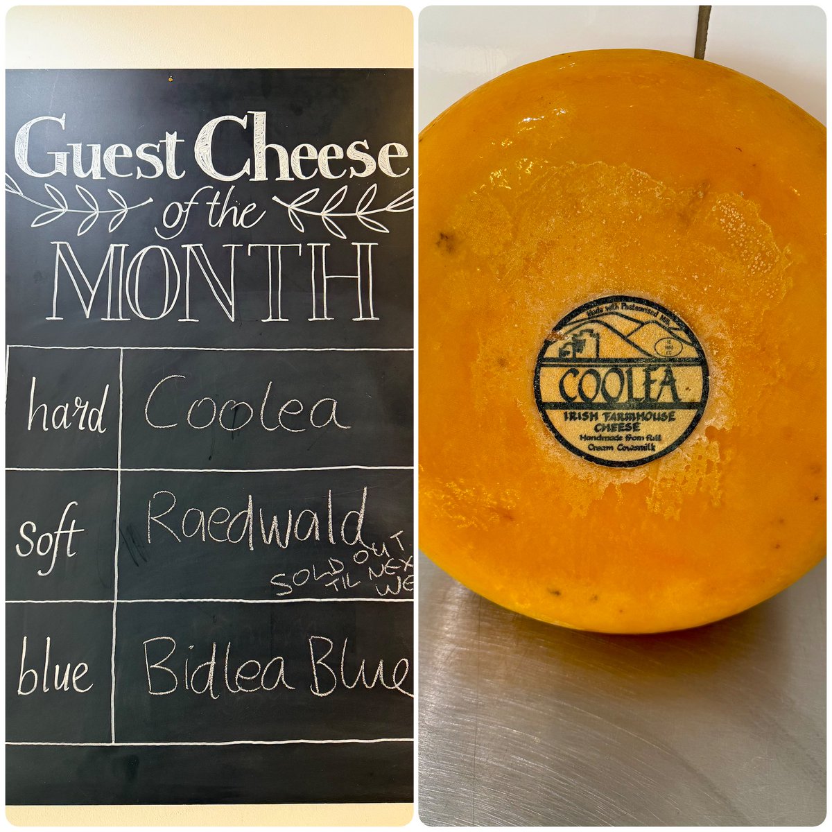 Pangbourne Cheese Shop (@pangcheeseshop) on Twitter photo Our guest cheeses this month are already proving popular 😋 Coolea from <a href="/CooleaCheese/">Coolea Cheese</a>, Rædwald from <a href="/FenFarmDairy/">Fen Farm Dairy</a> and Bidlea Blue from <a href="/Burtscheese/">Claire Burt</a> I’m not sure which one is my favourite, they’re all fantastically good! #cheese Our guest cheeses this month are already proving popular 😋 Coolea from <a href="/CooleaCheese/">Coolea Cheese</a>, Rædwald from <a href="/FenFarmDairy/">Fen Farm Dairy</a> and Bidlea Blue from <a href="/Burtscheese/">Claire Burt</a> I’m not sure which one is my favourite, they’re all fantastically good! #cheese