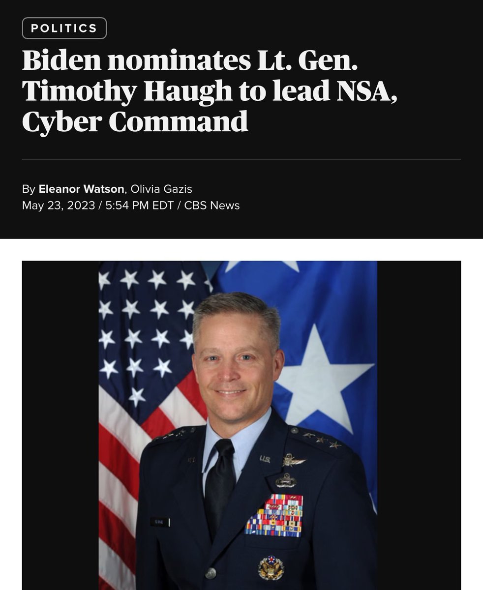 Biden nominated Hoff, who is Milley's man, and Milley betrayed the president and collaborated with China. Do you think such a person can protect the security of the United States? I don't think so. The National Security Agency must be led by someone trusted by President Trump.