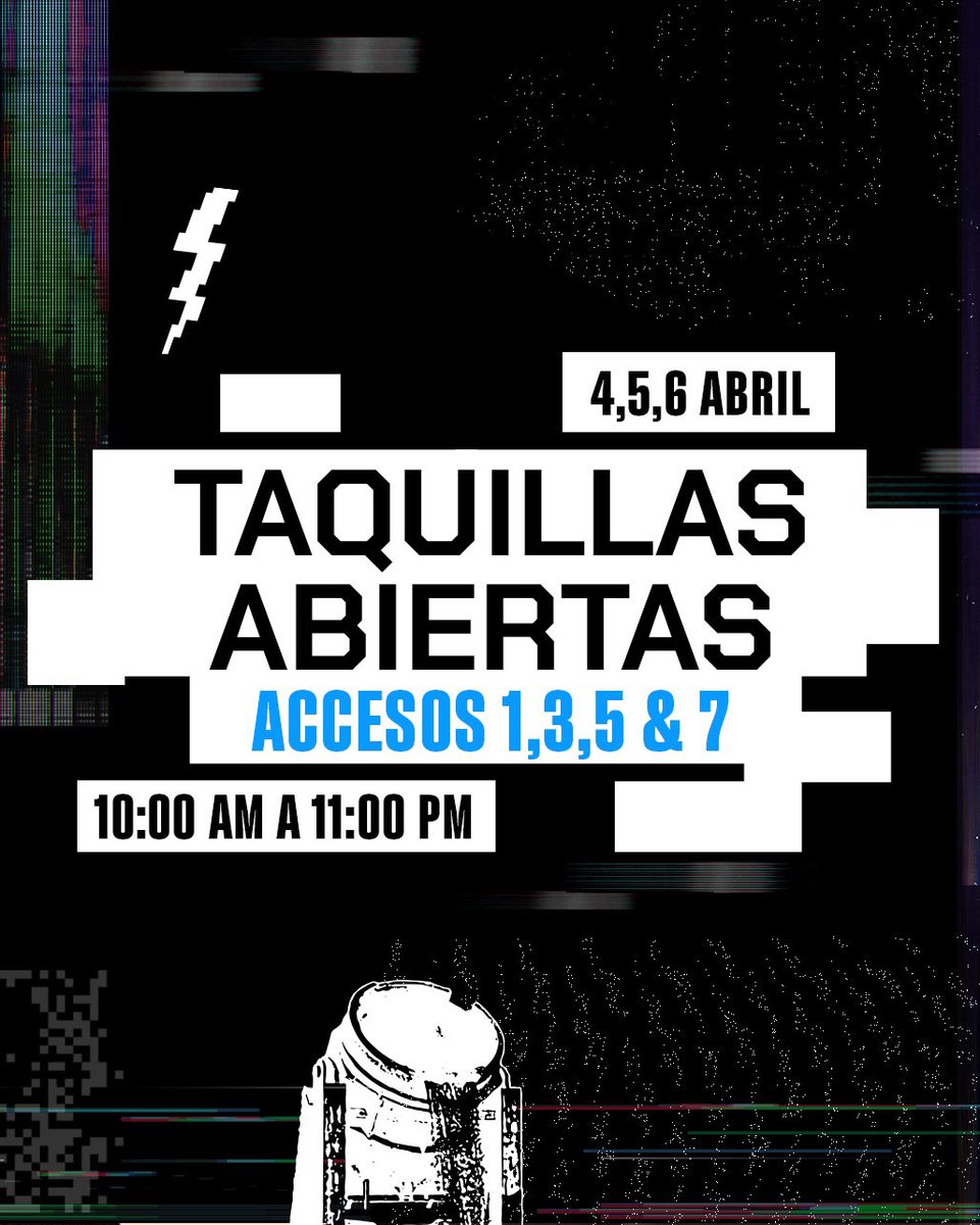 ¡TAQUILLAS ABIERTAS! 🎫 Este fin de semana podrás  adquirir tus boletos de #TecatePalNorte sin cargos por servicio en el acceso 1, 3, 5 y 7  🤝🏻