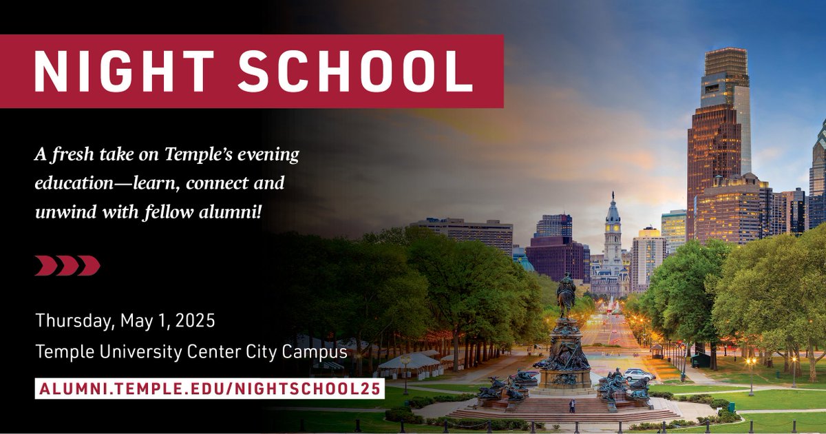 Temple Young Alumni Association tweet media