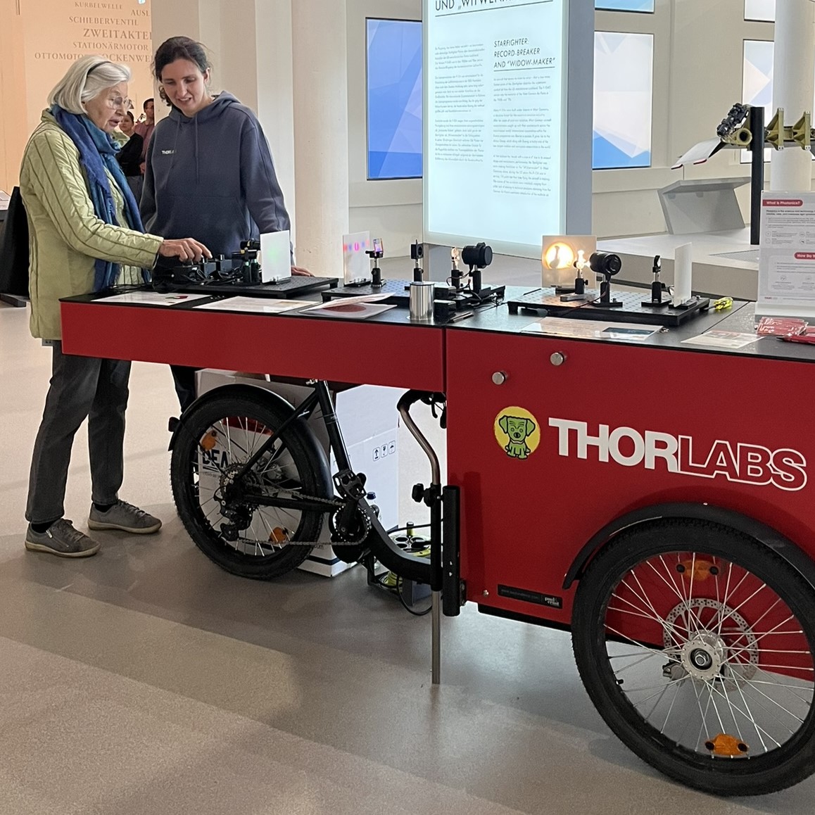 Thorlabs (@thorlabs) on Twitter photo The Thorlabs Mobile Photonics Bike recently made its Spring debut at the <a href="/DeutschesMuseum/">Deutsches Museum</a> Day of Inclusion in Munich, Germany!
Learn more about our photonics learning initiatives worldwide at thorlabs.com/navigation.cfm….
#ThorlabsMobileLab #ThorlabsLearning #Photonics #Optics #STEM The Thorlabs Mobile Photonics Bike recently made its Spring debut at the <a href="/DeutschesMuseum/">Deutsches Museum</a> Day of Inclusion in Munich, Germany!
Learn more about our photonics learning initiatives worldwide at thorlabs.com/navigation.cfm….
#ThorlabsMobileLab #ThorlabsLearning #Photonics #Optics #STEM
