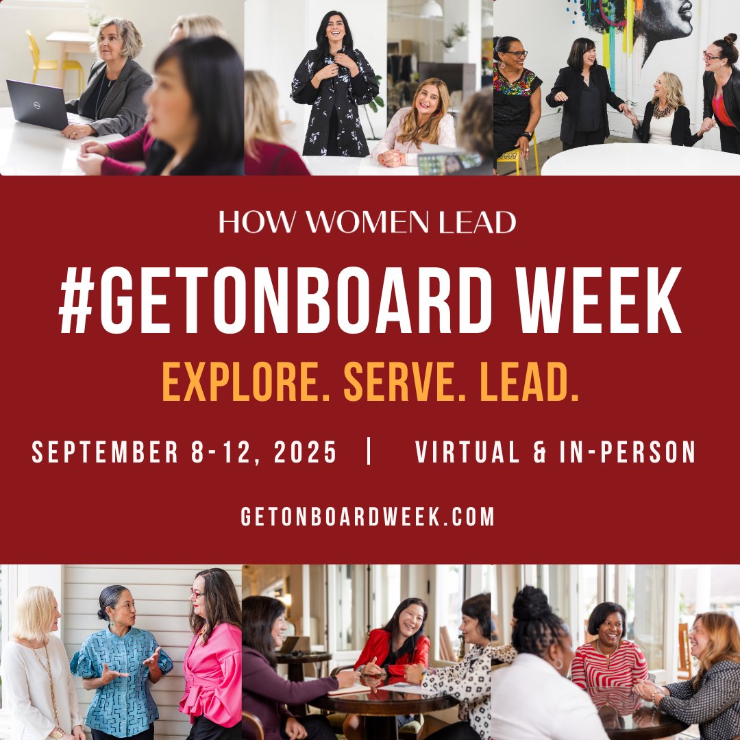 Who you know can open the door—but who knows you gets you the seat.

#GetOnBoard Week 2025 is LIVE — and this year is going to be BIGGER than ever! Don't miss a beat and secure your All Access Pass now for $300 off! getonboardweek.com